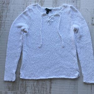 Lauren Ralph Lauren Crisp White Pullover Top